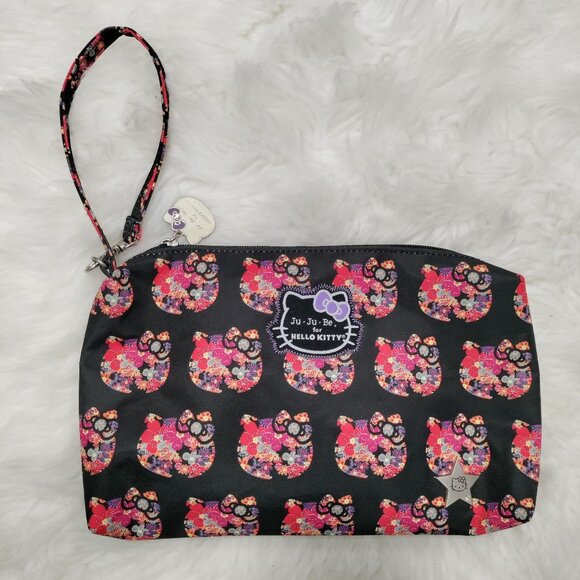 Ju-Ju-Be For Hello Kitty Floral Wristlet Bag Purse - Picture 3 of 13